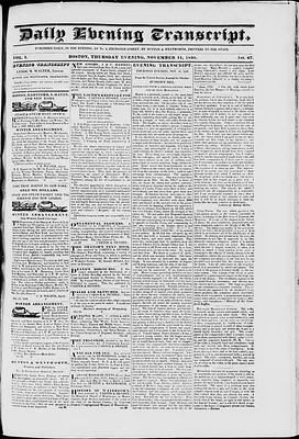 Daily Evening Transcript