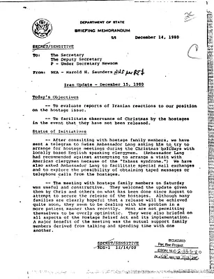 Iran Update: December 15, 1980