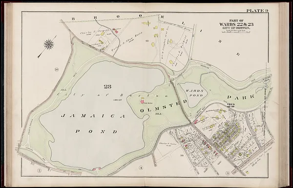 Atlas of the city of Boston, West Roxbury : from actual surveys and official plans