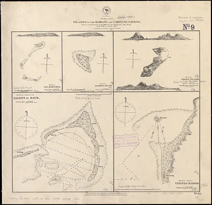 Pacific Ocean, islands of the Mariane and Caroline Groups