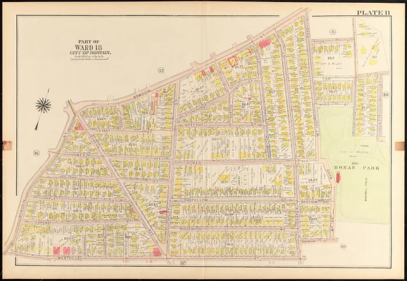 Atlas of the city of Boston, Dorchester