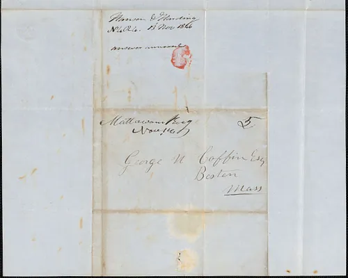 Hanson and Harding to George Coffin, 13 November 1846