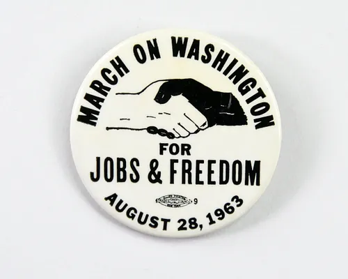 1963 March on Washington Commemorative Button