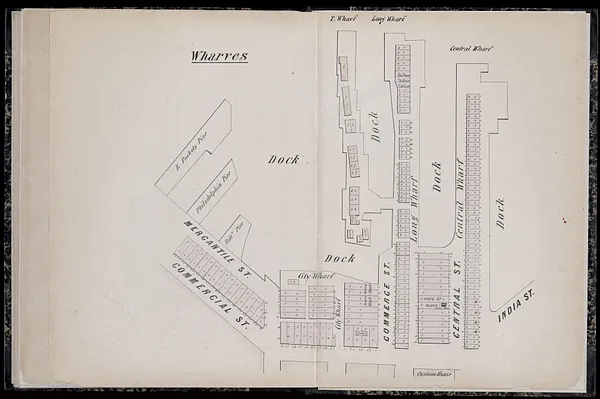 Plan of the city of Boston