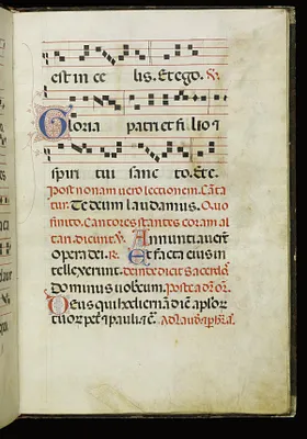 Leaf from Antiphonary