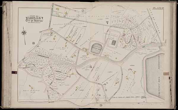 Atlas of the city of Newton, Massachusetts