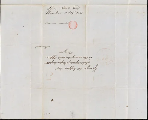 Samuel Cook to George Coffin, 11 September 1847