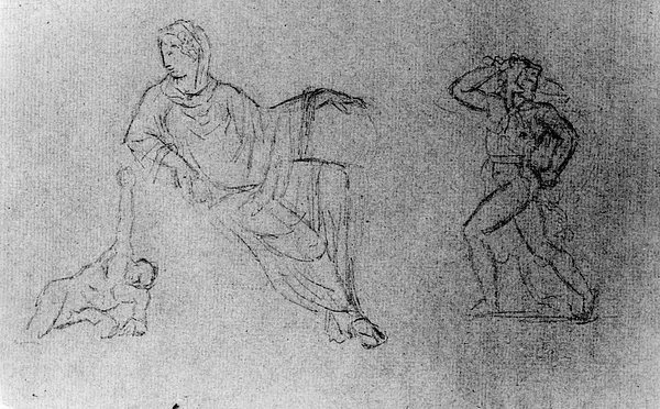 Three Studies after Antique Sculpture