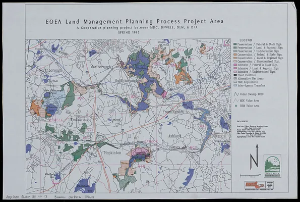 EOEA land management planning process project area