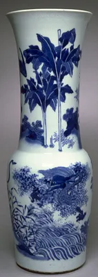 Vase with Four Animals: Tiger, Dragon, Phoenix, and Qilin