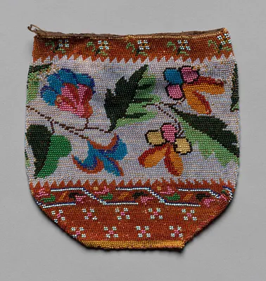 Beaded Bag (floral motif)