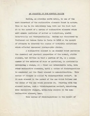 Report, October , 1949