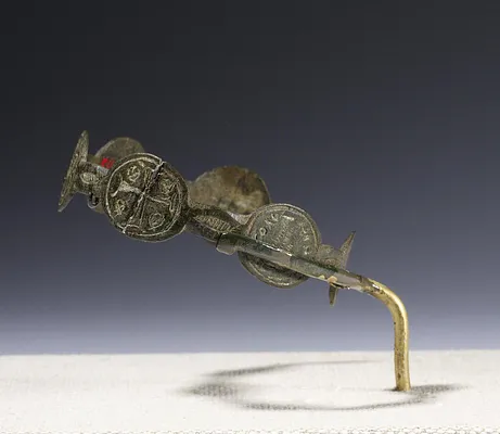 Amuletic Armband with Holy Rider, Saints, and Magical Symbols