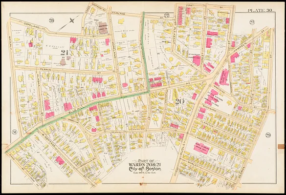 Atlas of the city of Boston : city proper and Roxbury