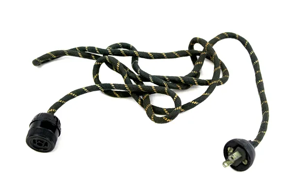 19th century electronic cord and plug