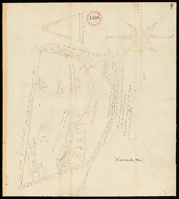 Plan of Cornish, made by John Wingate, dated May 1, 1795.