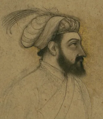 Single Leaf of a Portrait of Shah Jahan