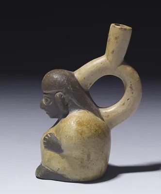 Pregnant Woman Effigy Bottle