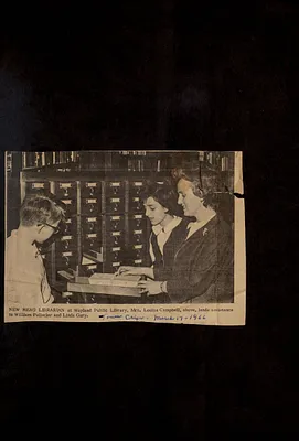 Wayland Library scrapbooks, volume 1, 1967-1977