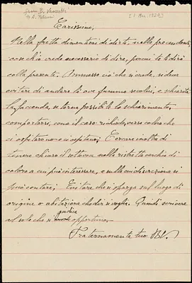 Bartolomeo Vanzetti autographed letter signed (initials) to [Aldino Felicani], Plymouth, 1 March 1920