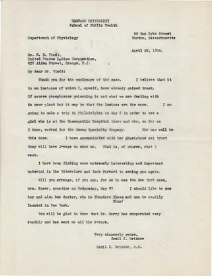 Letters Received to H.B. Viedt, April 26, 1924