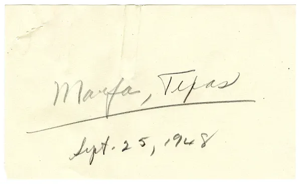 Press Release, Speech of President Harry S. Truman, Marfa, Texas