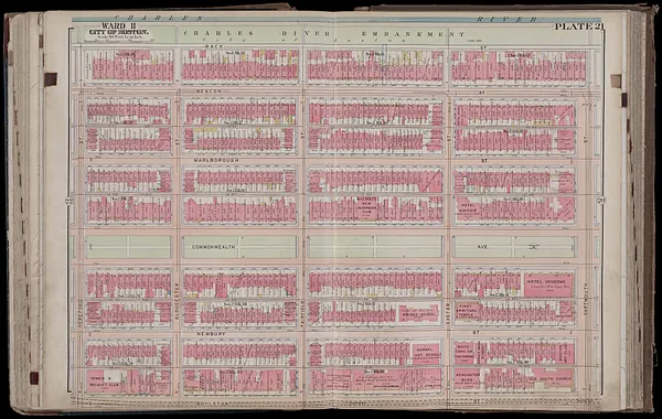 Atlas of the city of Boston, Boston proper and Back Bay : from actual surveys and official plans