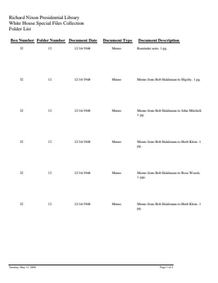 WHSF: Returned, 32-12