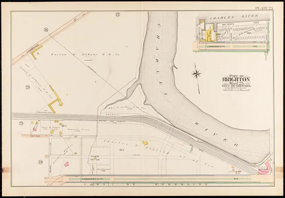 Atlas of the city of Boston, Brighton