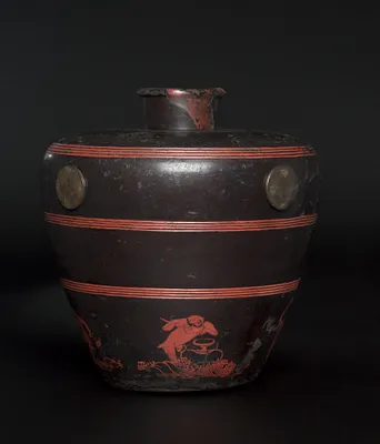 Jar with Scenes of Frolicking Xingxing