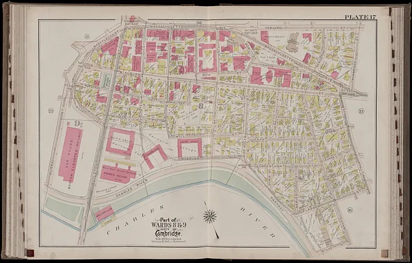 Atlas of the city of Cambridge, Massachusetts