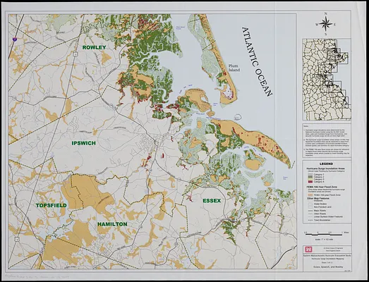 Eastern Massachusetts hurricane evacuation study