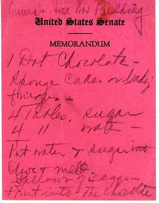 Recipe for Ice Box Pudding