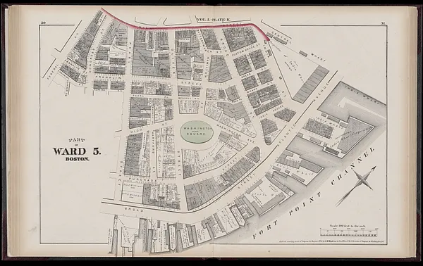 Atlas of the county of Suffolk, Massachusetts : vol. 1st including Boston proper : from actual surveys and official records