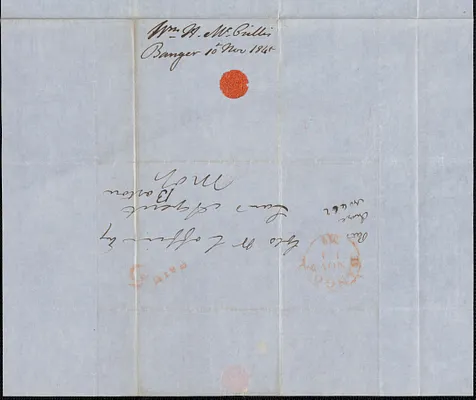 William H. McGrillis to George Coffin, 10 November 1845