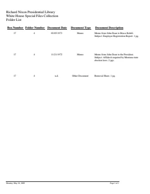 WHSF: Returned, 17-4