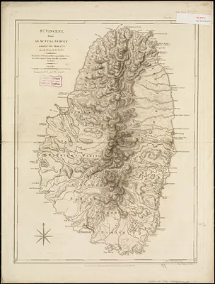 St. Vincent, from an actual survey made in the year 1773