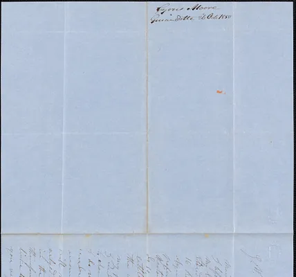 Cyrus Moore to George Coffin, 26 October 1850