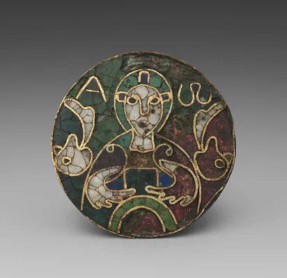 Medallion with the Bust of Christ ("The Cumberland Medallion"), from the Guelph Treasure
