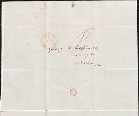 Rufus McIntire to George Coffin, 12 November 1840