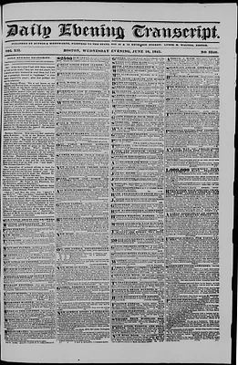 Daily Evening Transcript