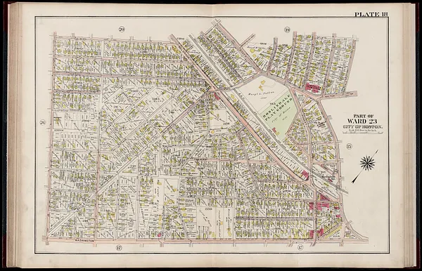 Atlas of the city of Boston, West Roxbury : from actual surveys and official plans