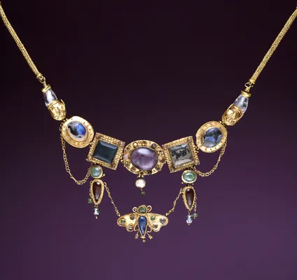 Necklace with Butterfly Pendant