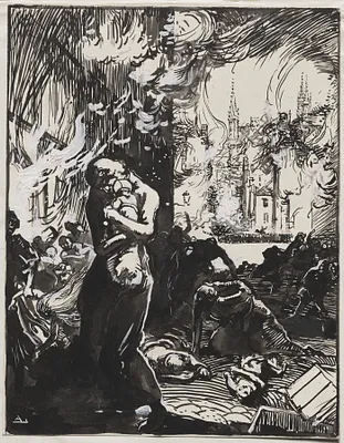 L'Incendie de Louvain