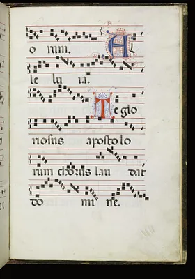 Leaf from Antiphonary