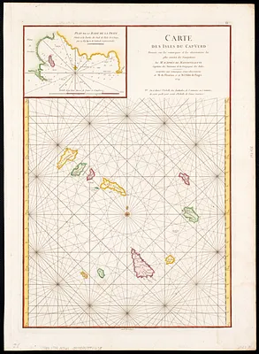 Carte des isles du Cap-Verd