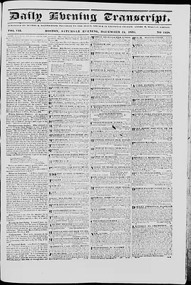 Daily Evening Transcript