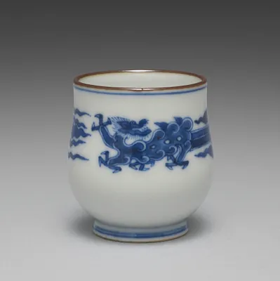 Cup from Sake Cups with Dragons