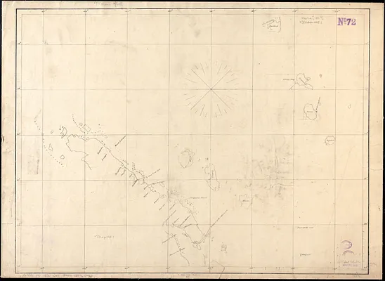 Chart of the north east coast of New Caledonia and part of the New Hebrides