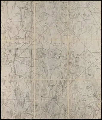 Topographic Map of Petersham